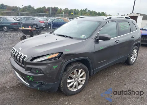 2017 Jeep Cherokee Limited 4X4 из США, поврежденный, VIN 1C4PJMDS6HW639765